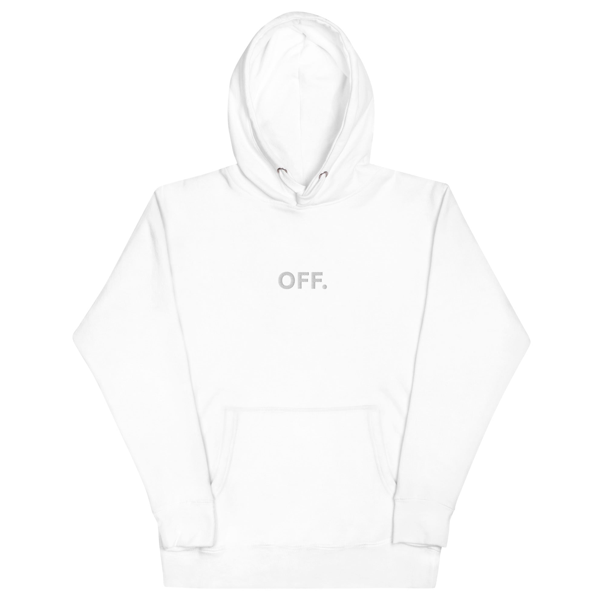 Sweat à Capuche Unisexe brodé - OFF.