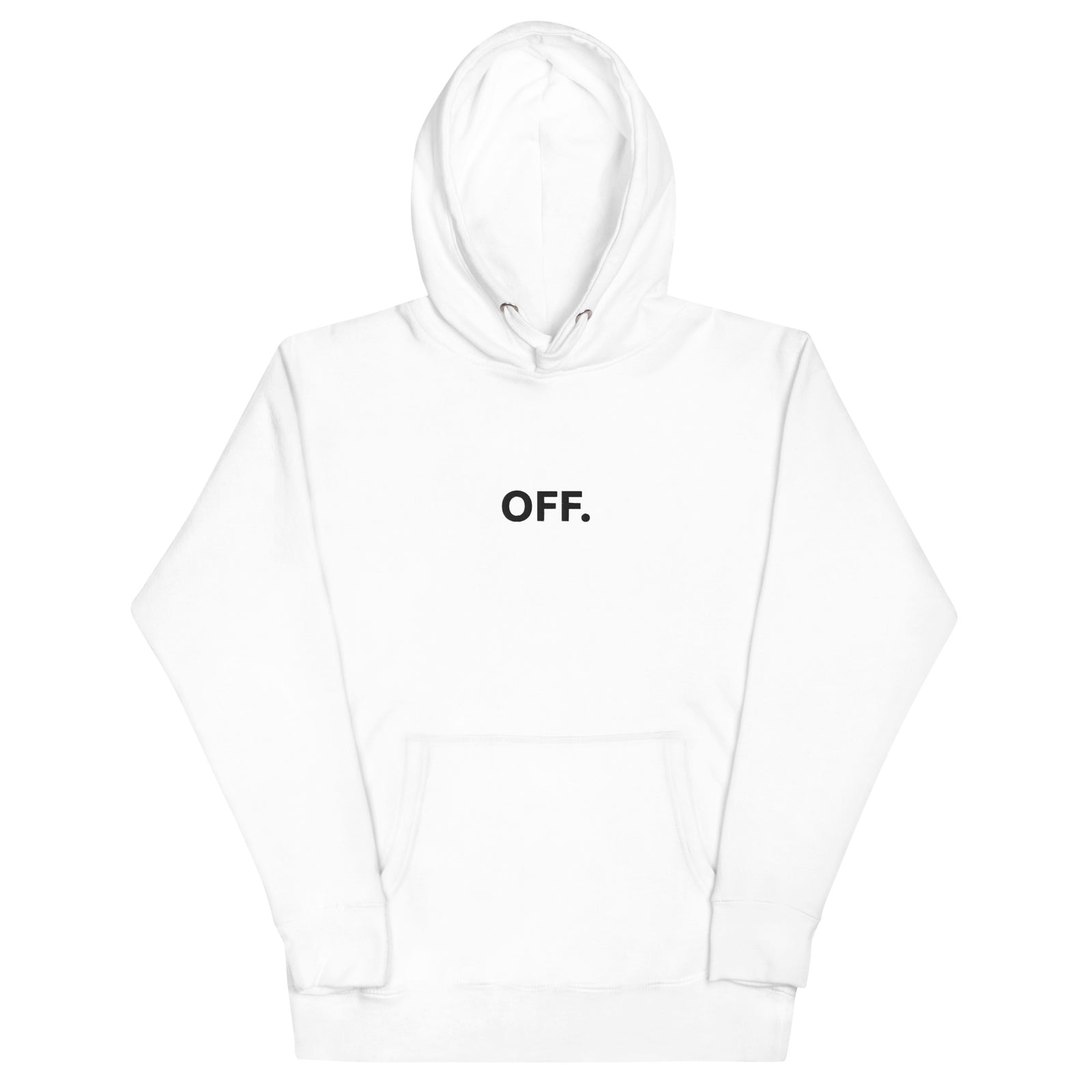 Sweat à Capuche Unisexe brodé - OFF.