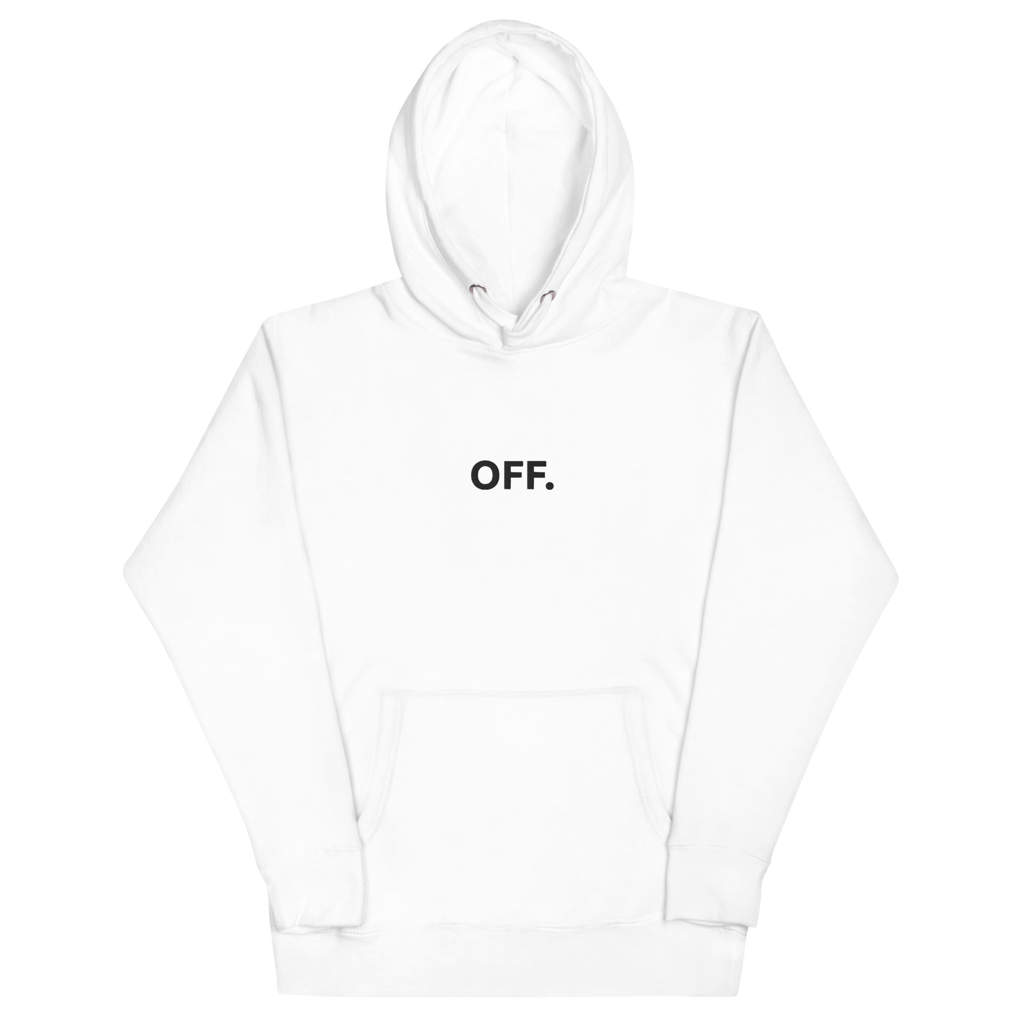 Sweat à Capuche Unisexe brodé - OFF.