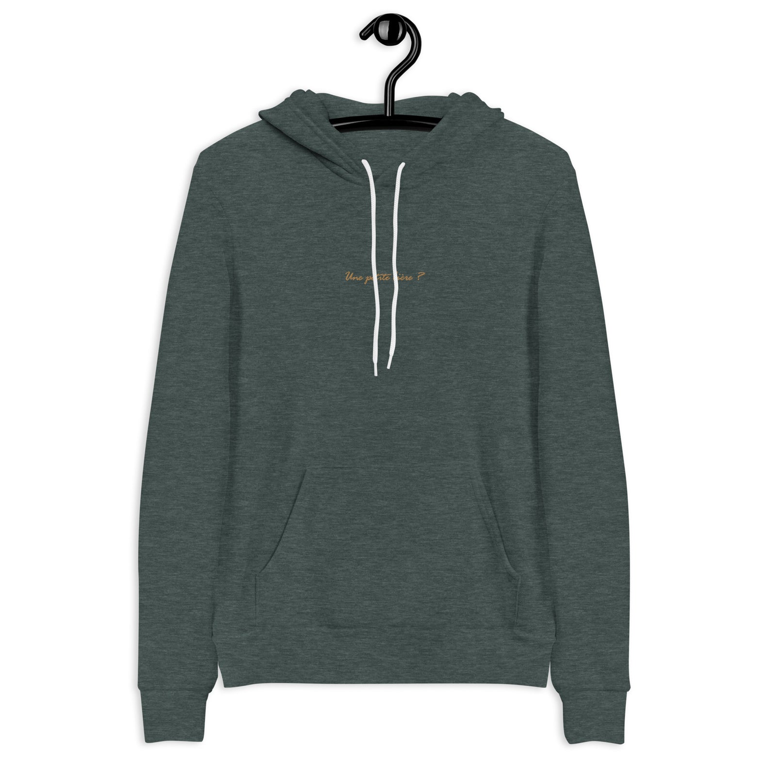 Pull à Capuche brodé - "Une petite bière ?"
