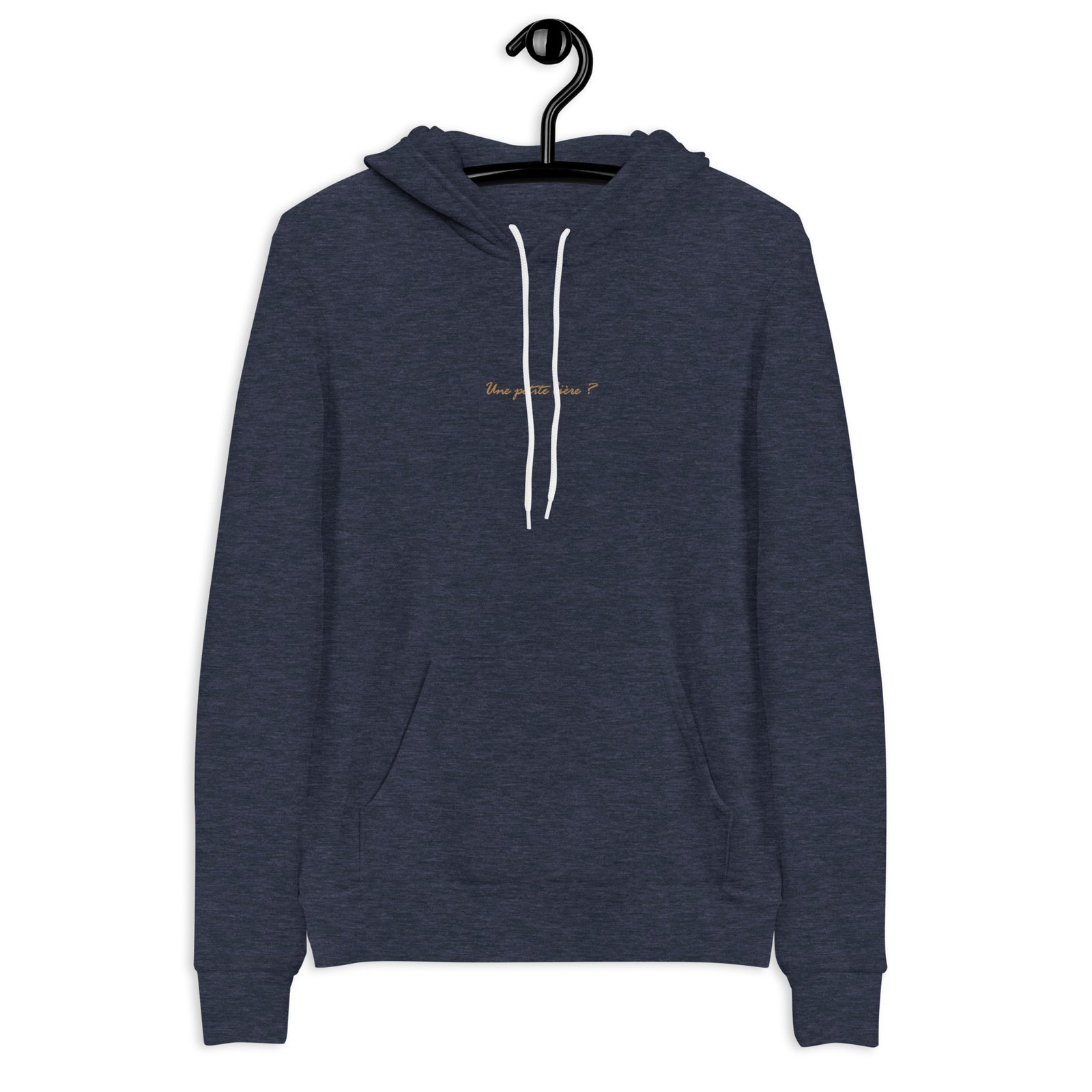 Pull à Capuche brodé - "Une petite bière ?"