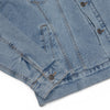 Veste sherpa en jean unisexe - "DAD"