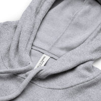 Sweat à capuche en polaire effet daim brodé - "Biche"