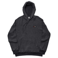 Sweat à capuche en polaire effet daim - REC