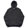 Sweat à capuche en polaire effet daim - REC