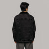 Veste sherpa en jean unisexe - "DAD"
