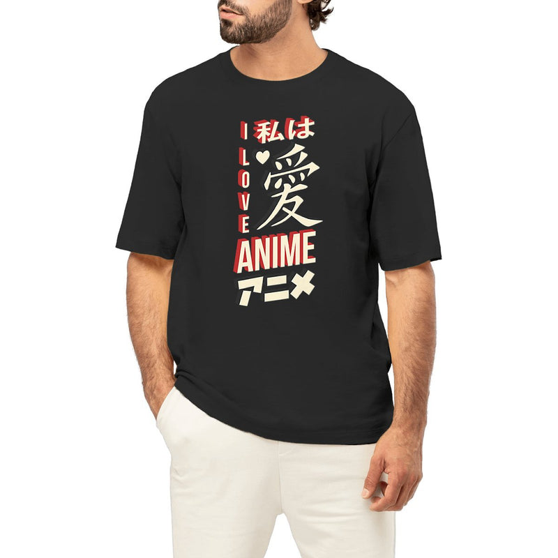 T-Shirt OVERSIZE - "ANIME"