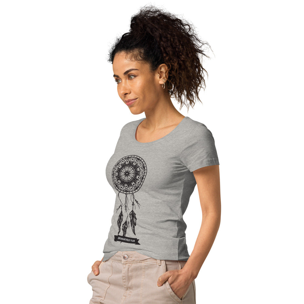 T-shirt femme style Boho - "Dream without fear"