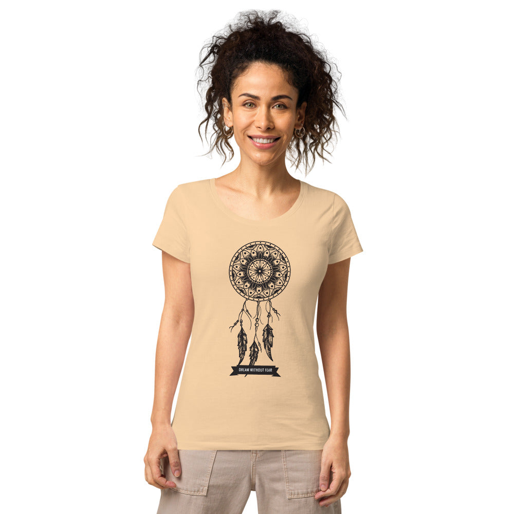 T-shirt femme style Boho - "Dream without fear"