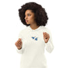 Sweat à capuche ajusté écologique pour femme