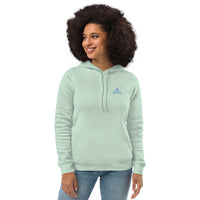 Sweat à capuche ajusté écologique pour femme