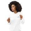 Sweat à capuche ajusté écologique pour femme
