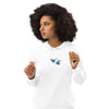 Sweat à capuche ajusté écologique pour femme