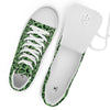 Baskets hautes en toile femme