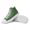 Baskets hautes en toile femme