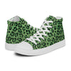 Baskets hautes en toile femme