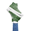 Baskets hautes en toile femme
