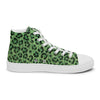 Baskets hautes en toile femme