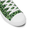 Baskets hautes en toile femme