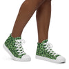 Baskets hautes en toile femme