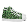 Baskets hautes en toile femme