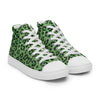 Baskets hautes en toile femme