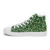 Baskets hautes en toile femme