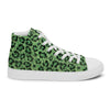 Baskets hautes en toile femme